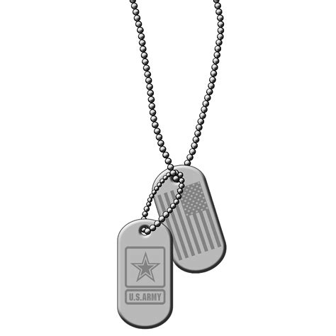 Dog Tag United States Military Army Soldier United States Png