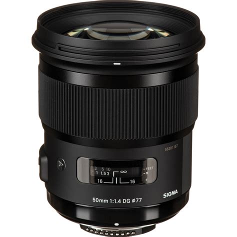 Sigma 50mm F14 Dg Hsm Art Lens For Nikon F 311306 Bandh Photo