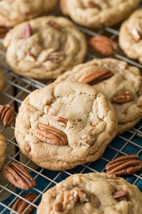 This recipe makes luxuriously creamy pecan butter in just a few minutes. Soft & Chewy Butter Pecan Cookies - Sugar Spun Run