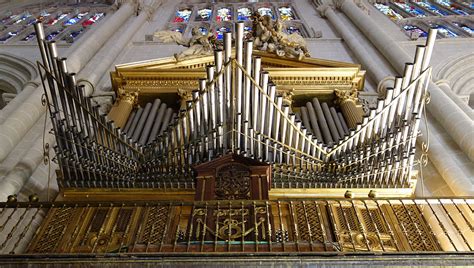 One Of The Organs In Toledo Cathedral Trumpets En Chamade Flickr