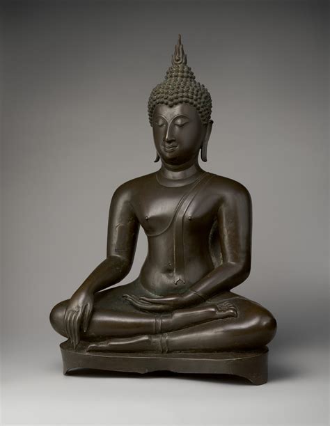 Seated Buddha Thailand The Metropolitan Museum Of Art