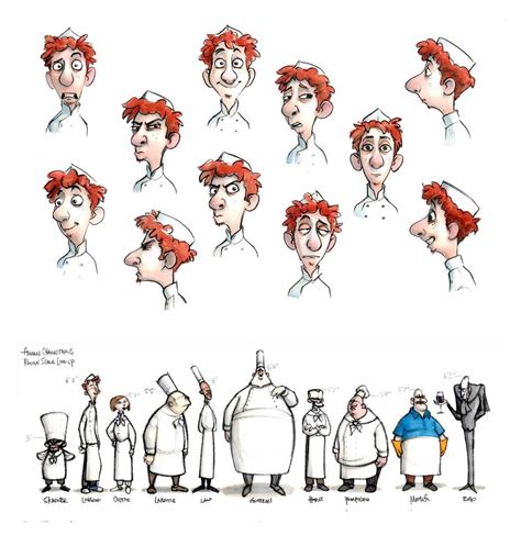 Pixar Character Design Character Sketches Character Design References