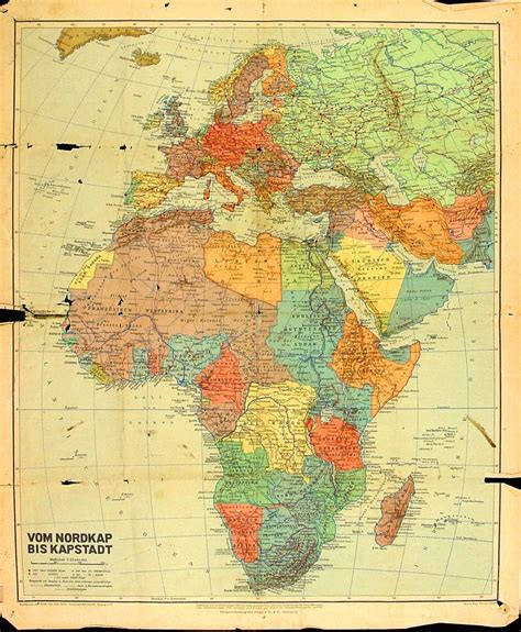 Mapa Da Europa E Africa