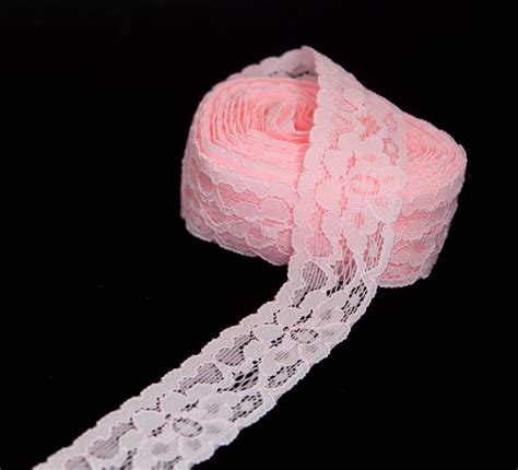Light Pink Lace Elastic 1 2 Or 5 Yards By Wholesaleflowers