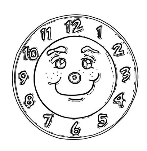 Funny Clock Face Clip Art 1039 Free Printable 86 Cartoonized Free