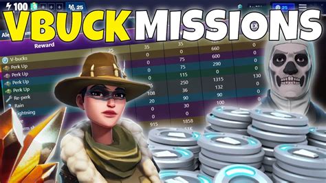 How To Find All Vbuck Missions Easily Fortnite Save The World Youtube