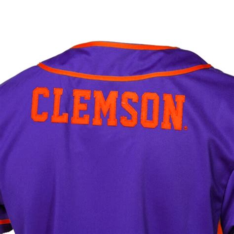 Clemson is updating its uniforms to make them look more like the ones the tigers used to wear. Clemson Tigers Youth Fielder Button-Down Baseball Jersey ...