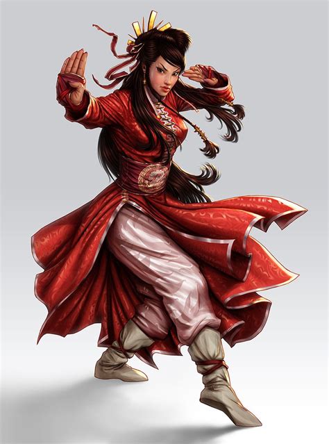 Artstation Kung Fu Fighters Saeed Jalabi Fantasy Character Design