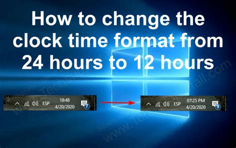 Change Windows Clock To 24 Hour Lindaamber