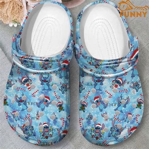 Disney Stitch Christmas Crocs Discover Comfort And Style Clog Shoes