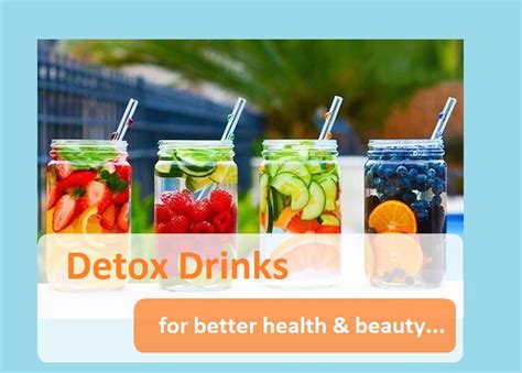 Summer Detox Drinks For Beauty And Health High On Gloss