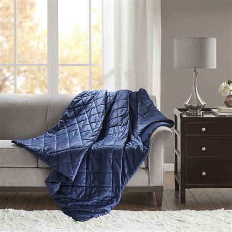 Beautyrest Luxury Solid Quilted Mink Weighted Blanket