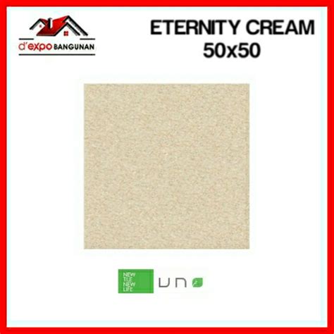 Jual Keramik Lantai Uno Eternity Cream 50x50 Shopee Indonesia