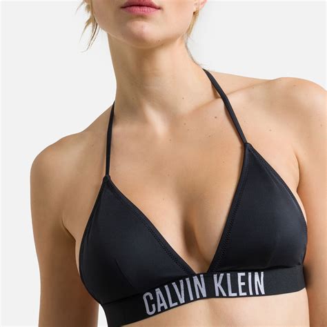 Triangel Bikini Bh Met Logo Zwart Calvin Klein Underwear La Redoute