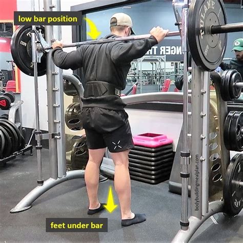 7 Best Smith Machine Squat Variations For Glutes And Quads Nutritioneering