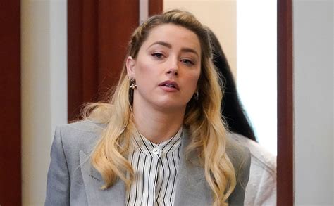 Amber Heard Y Los Detalles En Su Imagen Que Se Hicieron Evidentes En El Ltimo D A Del Juicio
