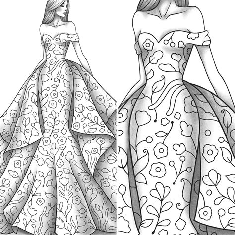 Online Fashion Coloring Pages