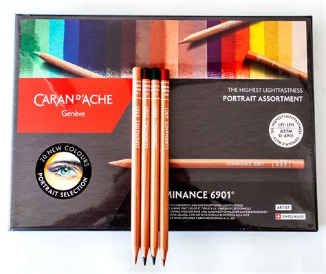 Caran Dache Luminance 24 New Colors — The Art Gear Guide