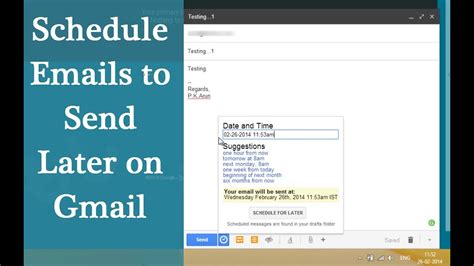 Streak Schedule Emails To Send Later On Gmail Youtube
