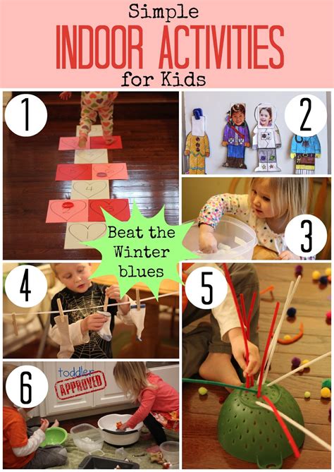 Toddler Approved Simple Indoor Activities For Kids