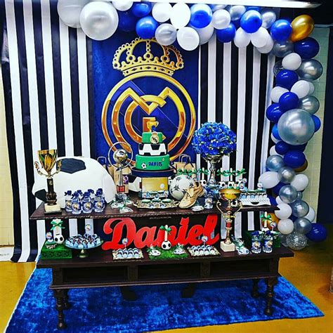 Real Madrid Decor Gold Party Party Decorations Party Themes