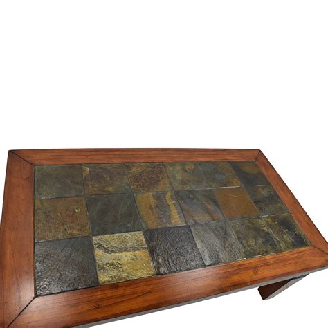 Get it as soon as tue, jul 20. 77% OFF - Wooden & Tiled Coffee Table / Tables