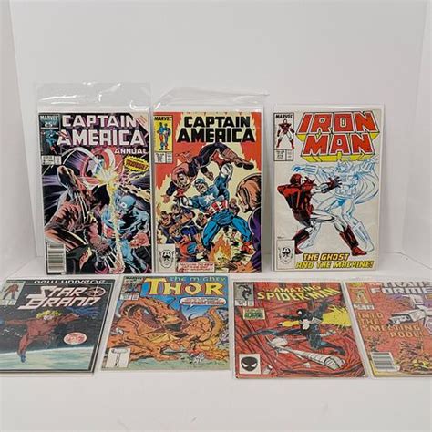 Group Of Copper Age Marvel Comics Forty Five Copies In Total For Sale