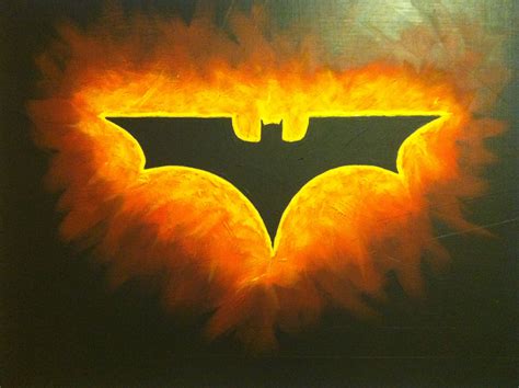 Batman Art Acrylic On Canvas Batman Painting Superhero Canvas