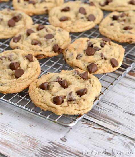 The recipe does yield a lot of dough, but it's a great freeze and bake cookie. Banana Chocolate Chip Cookies - Creations by Kara