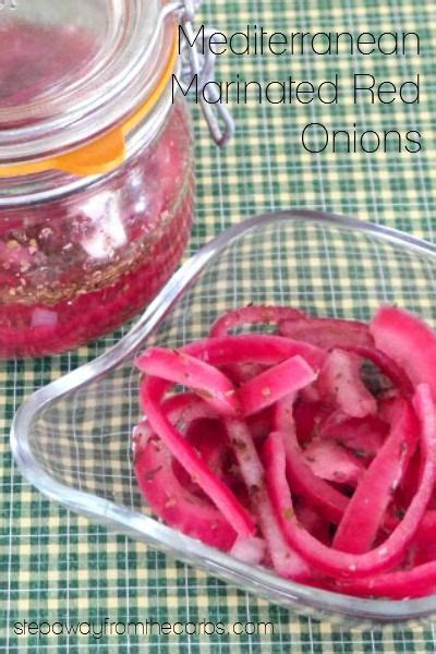 These Marinated Red Onions Are Full Of Wonderful Mediterranean Flavors