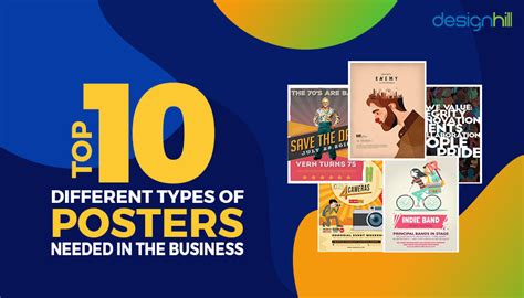 Top 10 Different Types Of Posters Needed In The Business