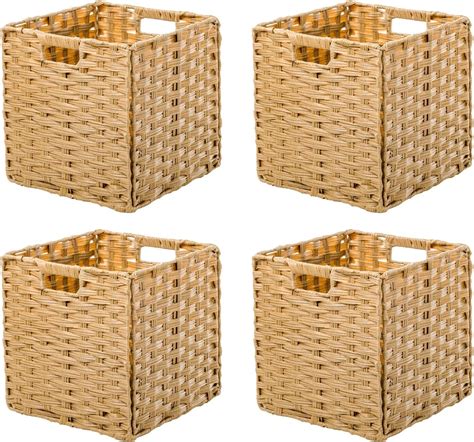 Omerai Wicker Baskets Storage For Organizing Large Wicker Basket With