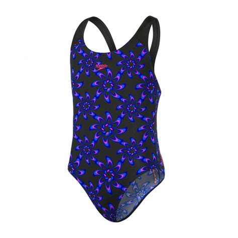 Speedo Girls Allover Splashback Swimsuit Sport From Excell Sports Uk