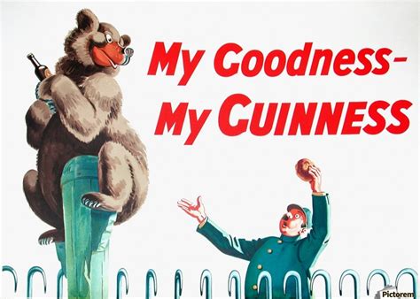 My Goodness My Guinness Poster Print