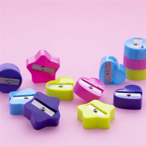 Single Blade Fun Pencil Sharpener 12pack Bazic Products Bazic Products