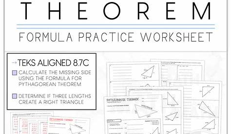 pythagorean triples worksheets answers