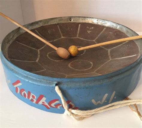 Vintage Trinidad Tobago Steel Pan Drum Souvenir Caribbean Islands