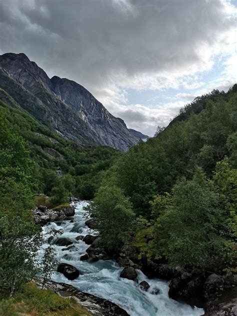 Free Image On Pixabay River Forest Mountain Norway Mountain