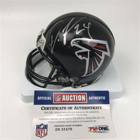 Nfl Mini Helmets Hall Of Fame Sports Memorabilia Devonta Freeman