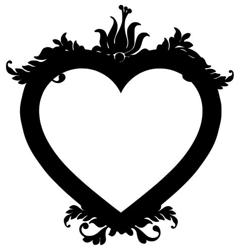 Svg Love Frame Heart Free Svg Image And Icon Svg Silh