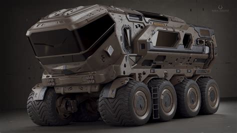 ArtStation - Rover 23, Eugene Sergienko | Futuristic cars, Armored ...