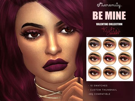Diary Eyeshadows F By Serenity Cc At Tsr Sims 4 Updates