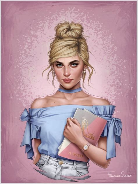 Illustrations Show What Disney Princesses Would Look Like If They Lived