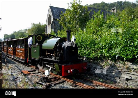 Corris Railway Steam Trains Stock Photo Alamy