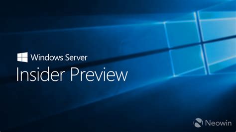 Microsoft выпустила Windows Server Insider Preview Build 20165 Msportal