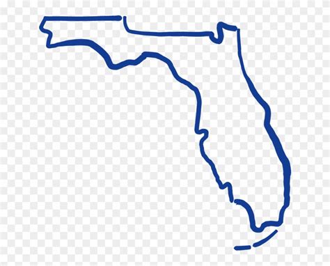 Download Florida Map Outline Clipart 3835256 Pinclipart
