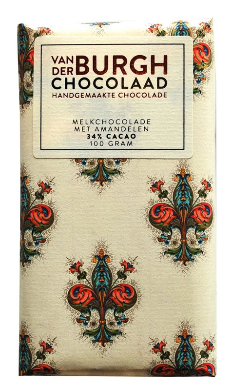 Melkchocola Met Amandelen 54 Melkchocolade Amandelen Cacao