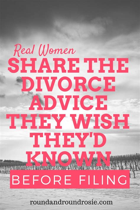 How to prepare for divorce as a woman. "What I Wish I'd Known." Real Women Share Advice For Women ...