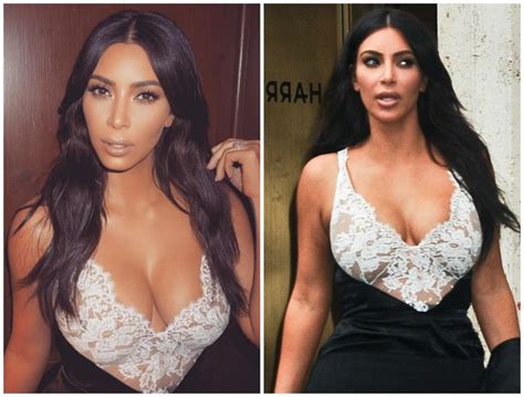 Compare What The Kardashians Look Like On And Off Instagram Instagram Vs Real Life
