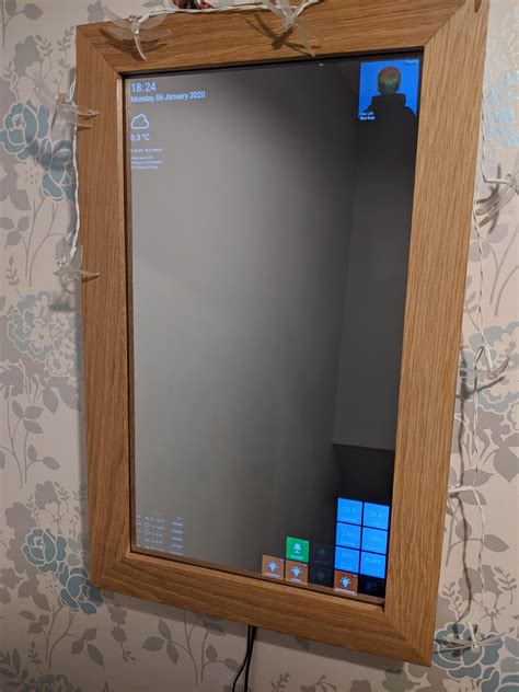 This Is My Magic Mirror Powerwed By Home Assistant R Smartmirrors